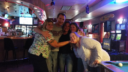 Karaoke/DJ Fun During Preliminary Round 4 At Lakes Lounge